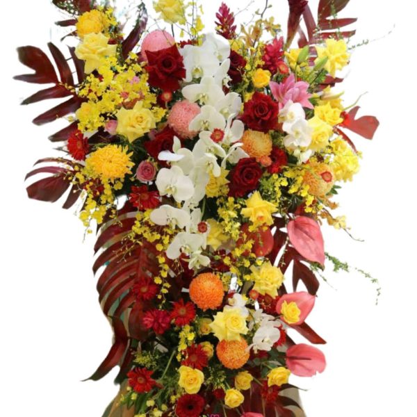 Lẵng Hoa Chúc Mừng Vạn Sự Như Ý 3026- Gánh Hàng Hoa
